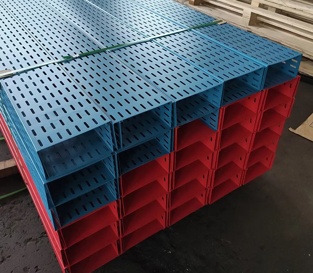 Perforated Cable Tray with Cover & Accessories